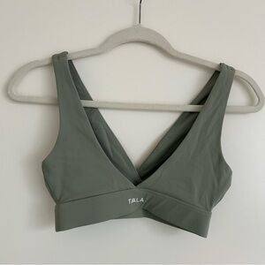 TALA Sage Green Sports Bra for Women